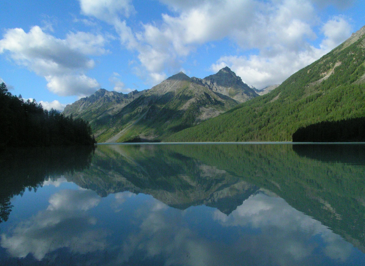 Озеро Кучерлинское, изображение ландшафта.
