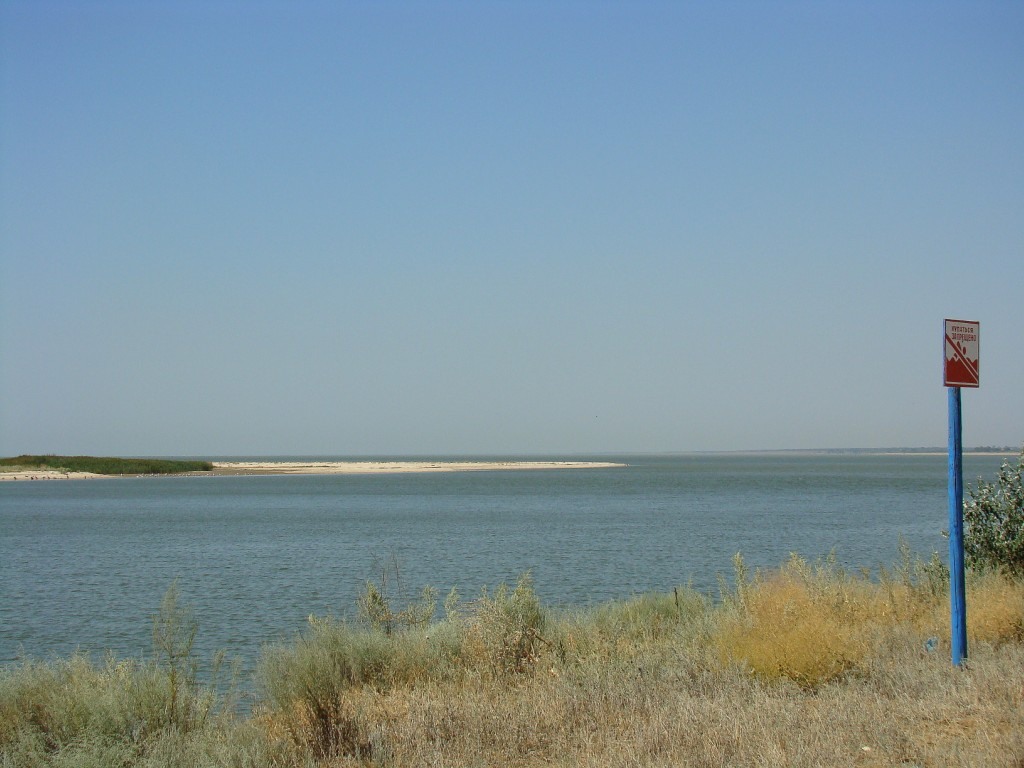 Бейсугский лиман, изображение ландшафта.