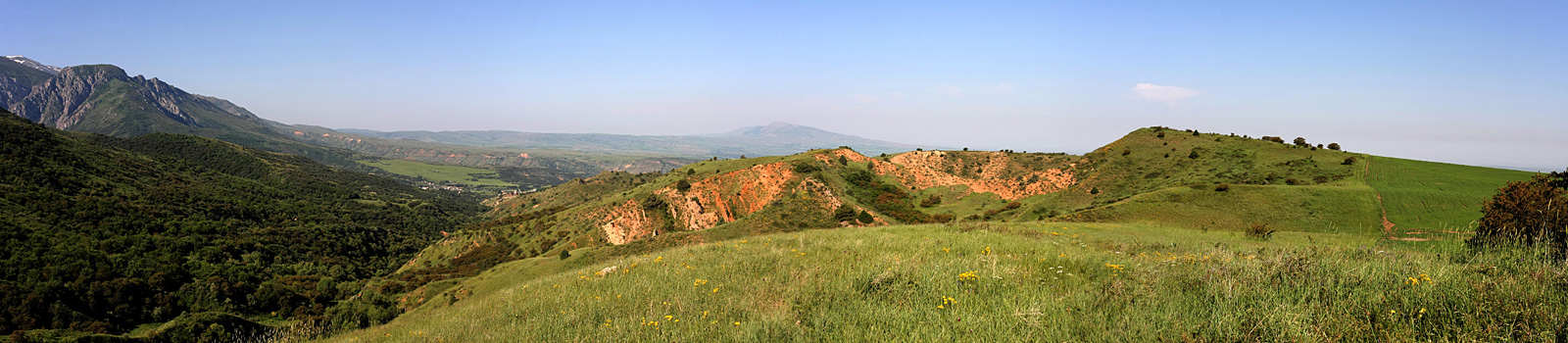 Ущелье Кызылбулак, изображение ландшафта.