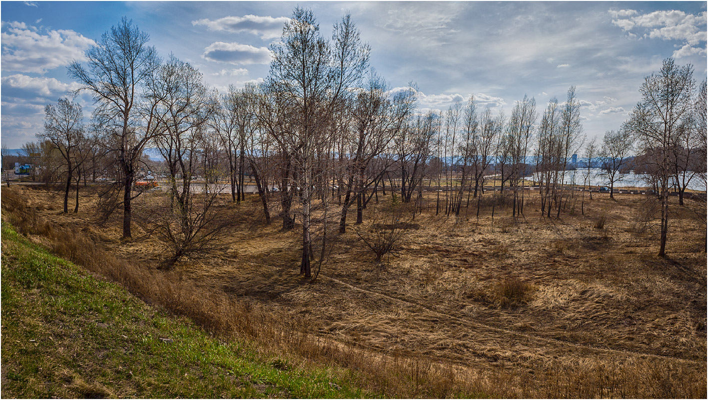 Красноярск и окрестности, изображение ландшафта.