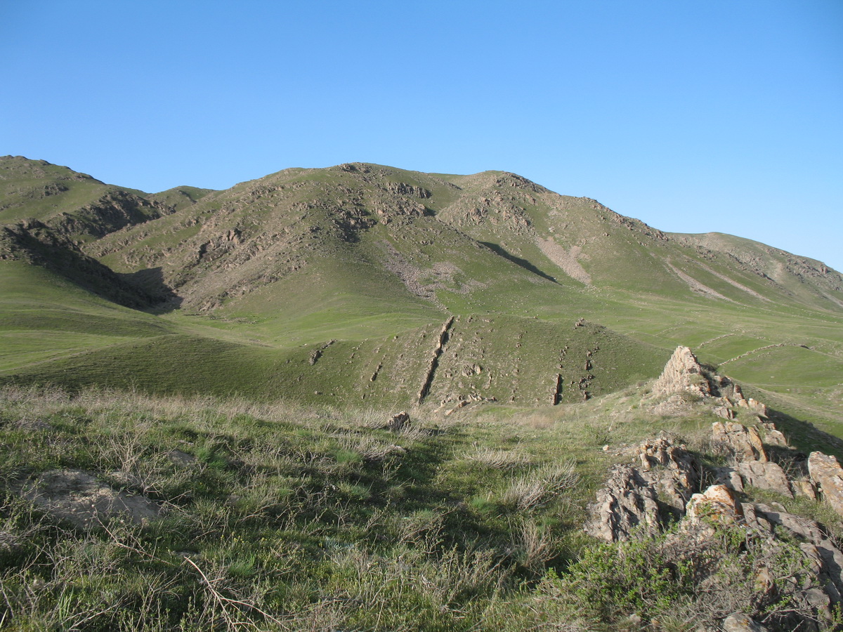 Улькунбурултау (север), изображение ландшафта.