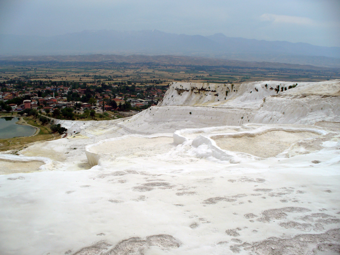 Памуккале, image of landscape/habitat.