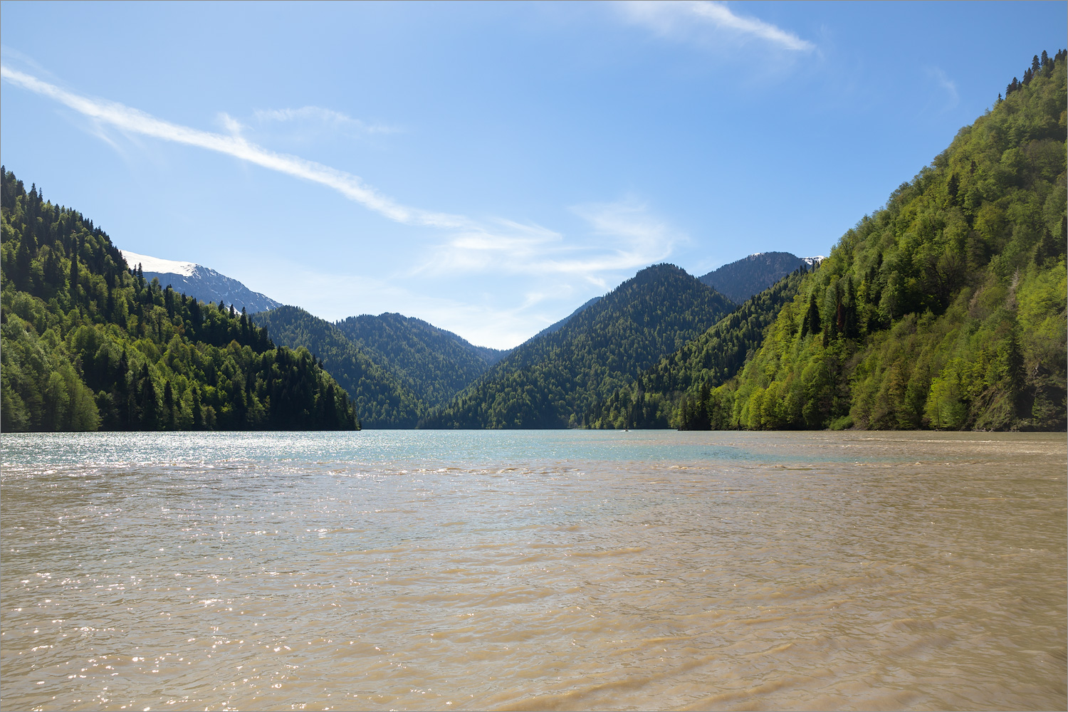 Рица, image of landscape/habitat.