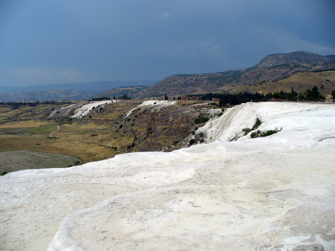 Памуккале, image of landscape/habitat.