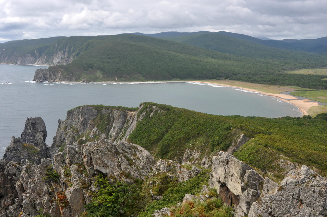 Бухта Голубичная, image of landscape/habitat.