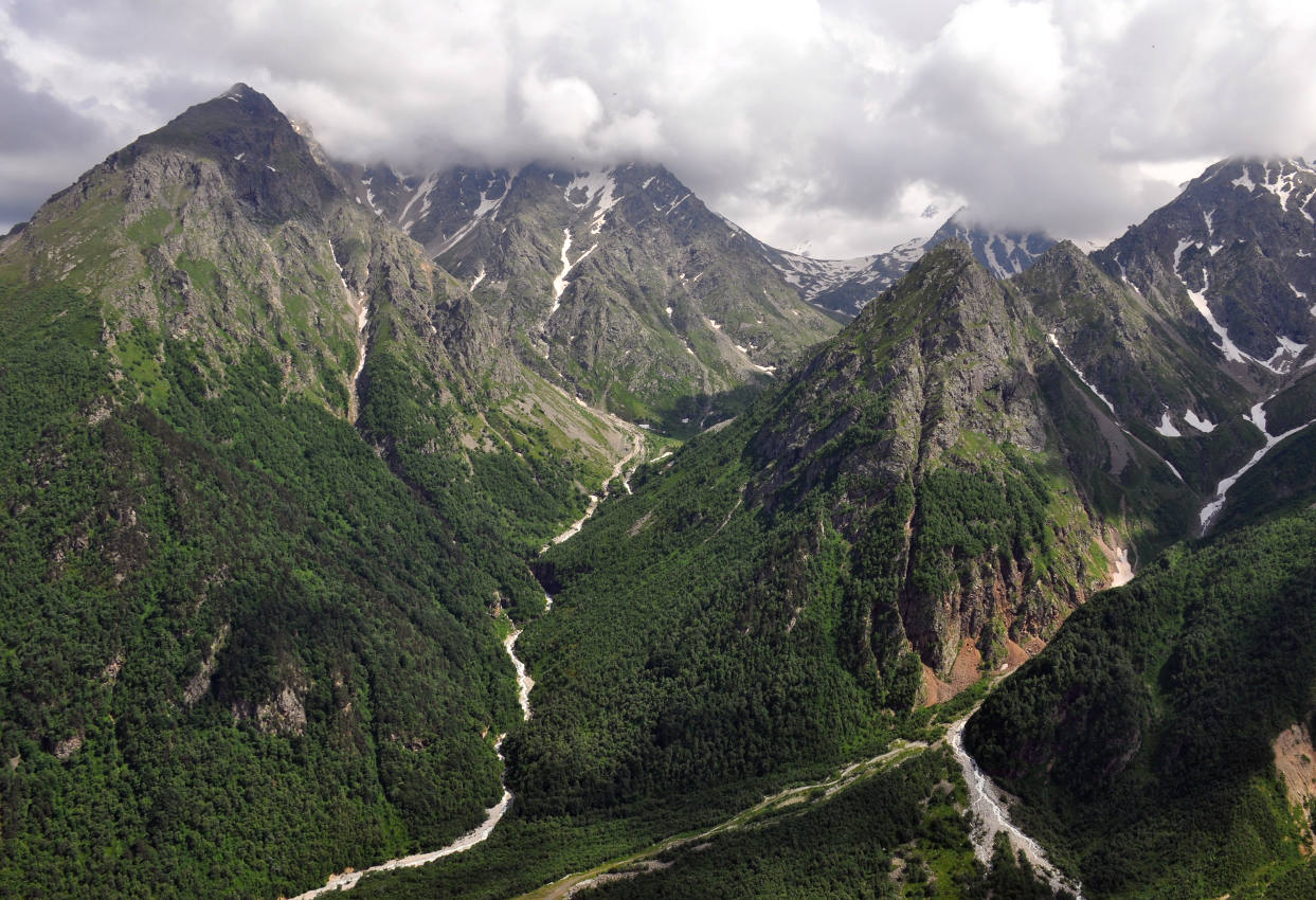 Долина реки Гебидон, image of landscape/habitat.