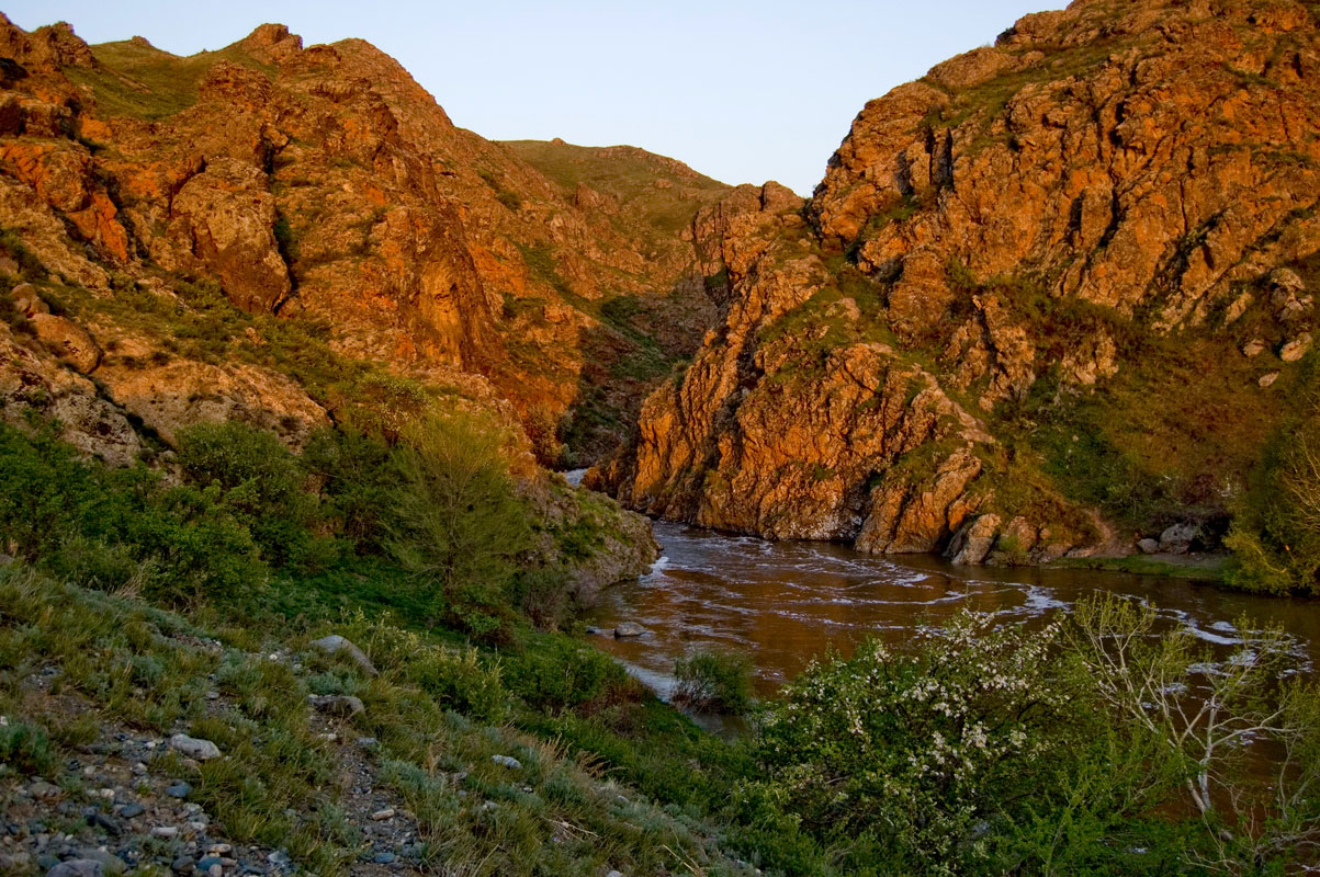 Лепсинский каньон, изображение ландшафта.