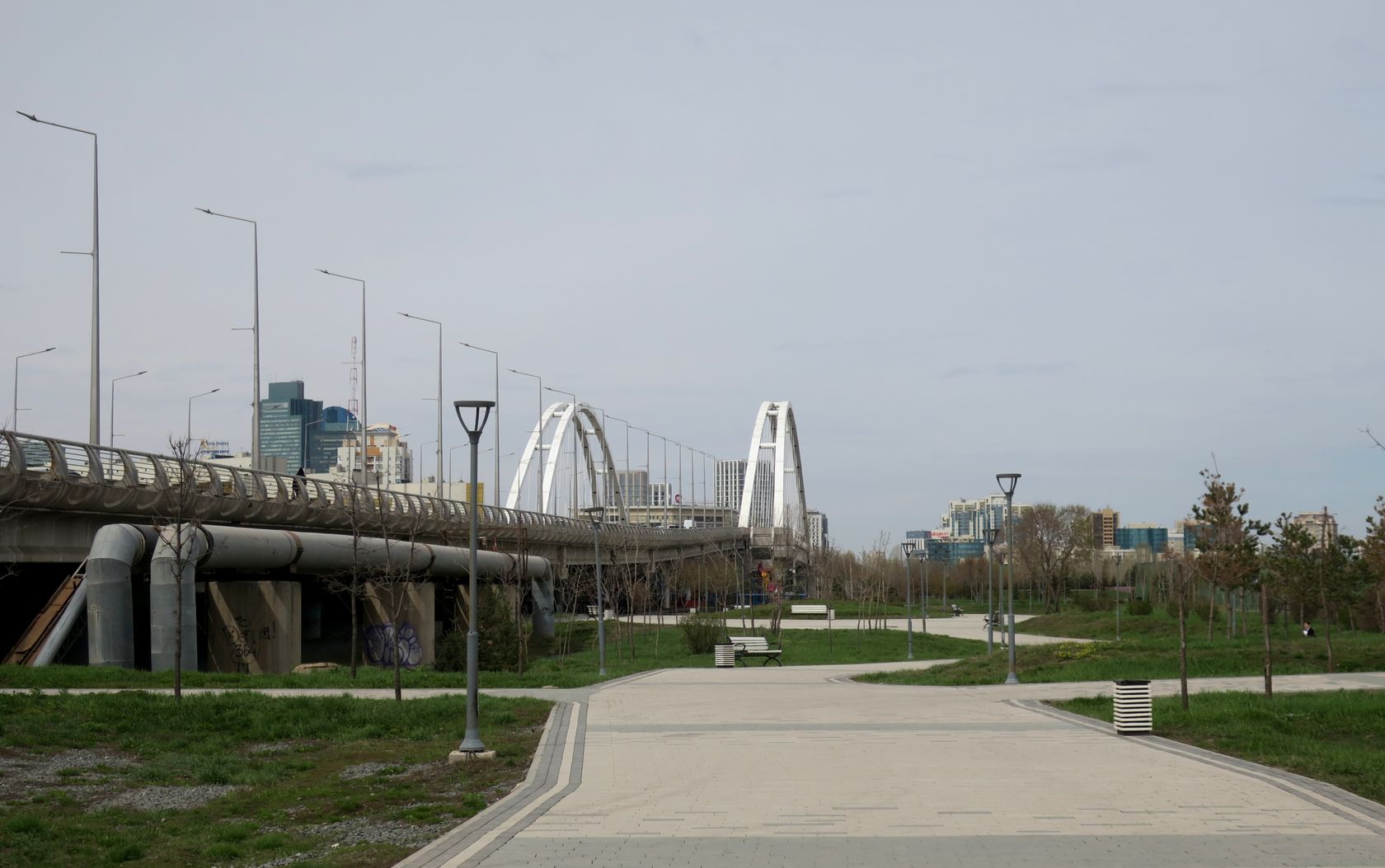 Астана, изображение ландшафта.