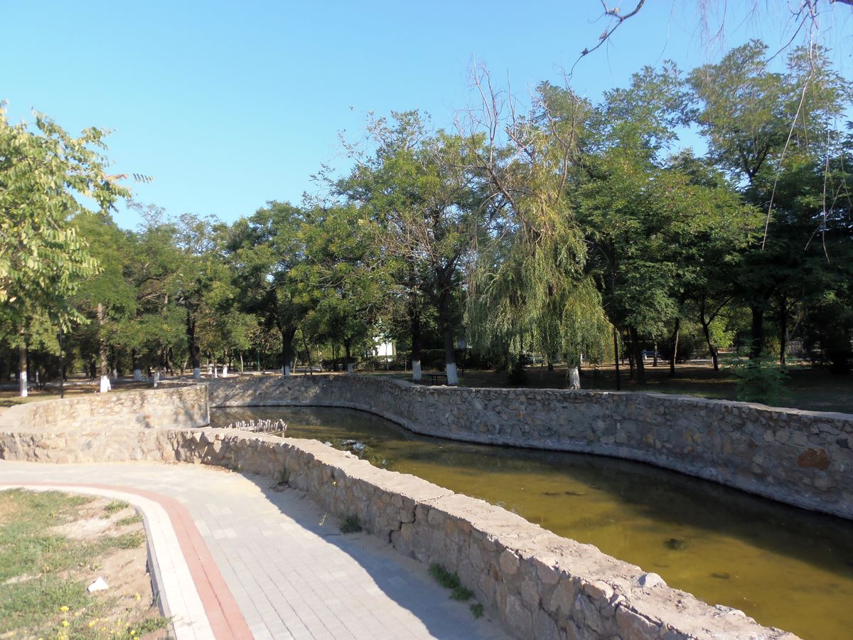 Геническ, изображение ландшафта.