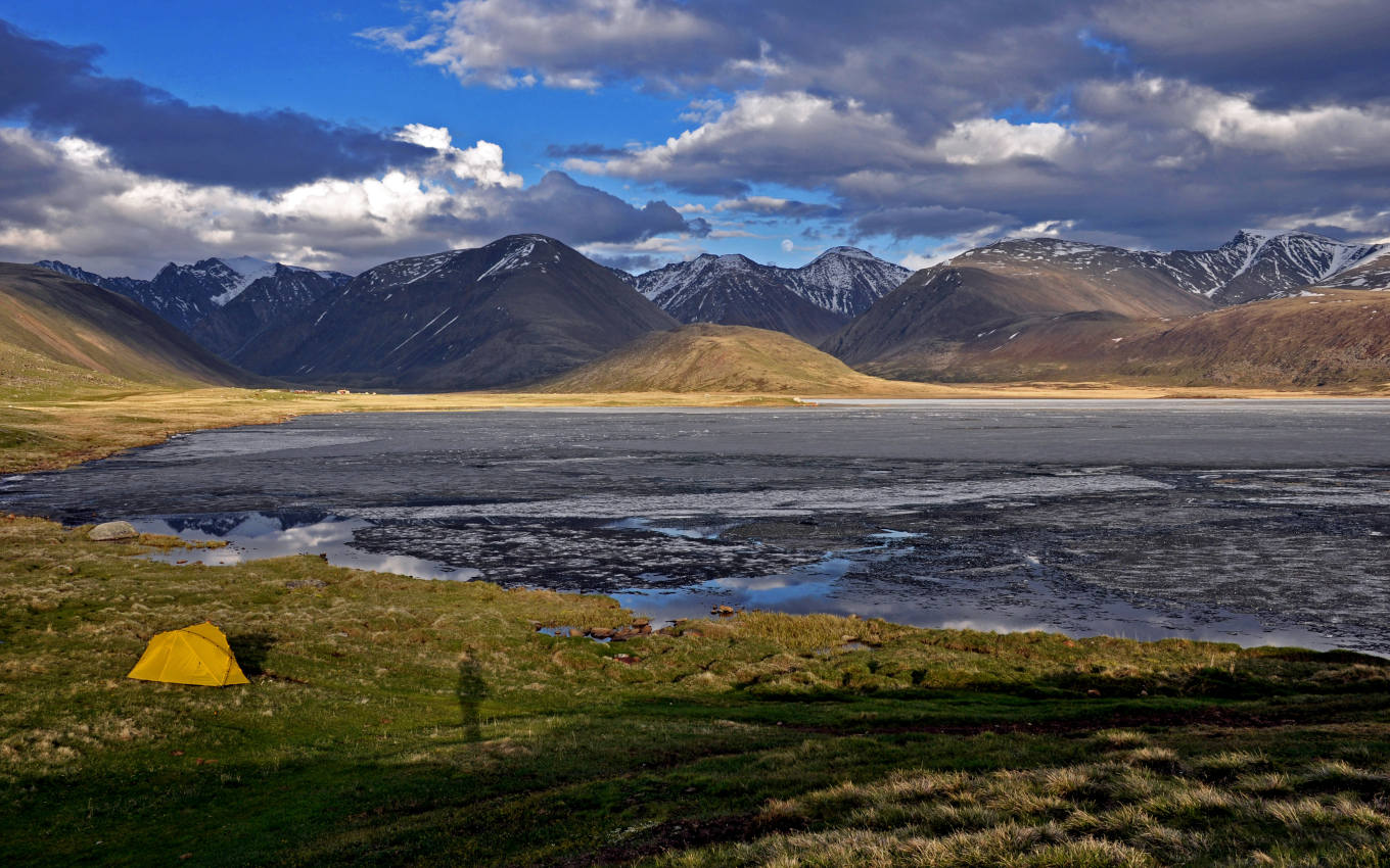 Долина реки Нарын-Гол, image of landscape/habitat.