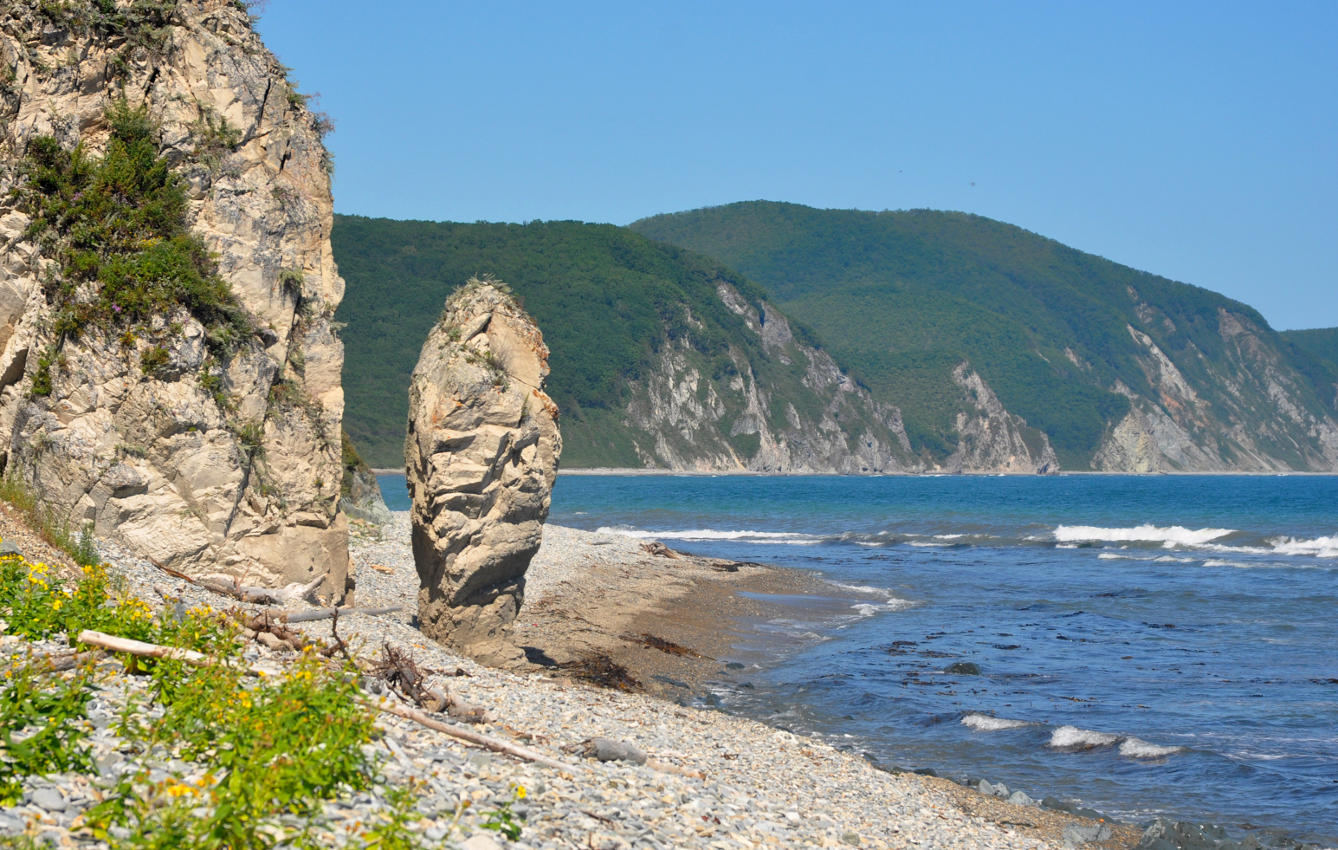 Бухта Русская, изображение ландшафта.