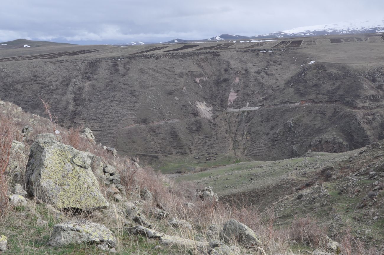 Окрестности монастыря Хцконк, image of landscape/habitat.