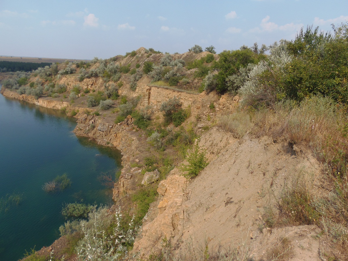 Стульневский гранитный карьер, image of landscape/habitat.