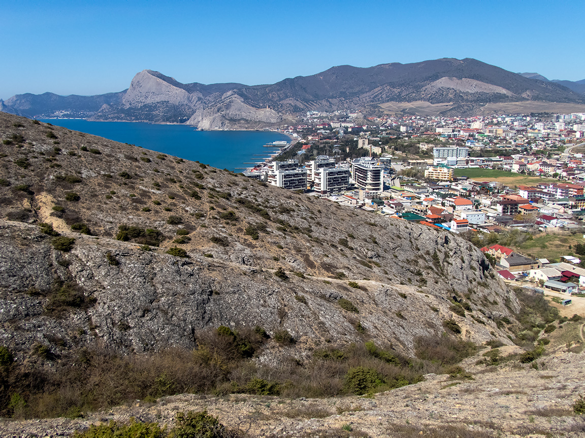 Урочище Алчак-Кая, изображение ландшафта.