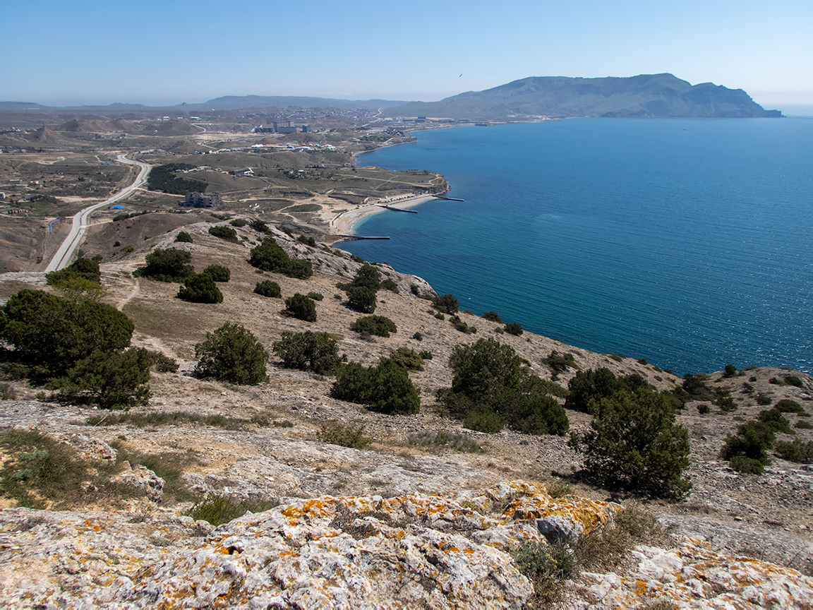Урочище Алчак-Кая, изображение ландшафта.