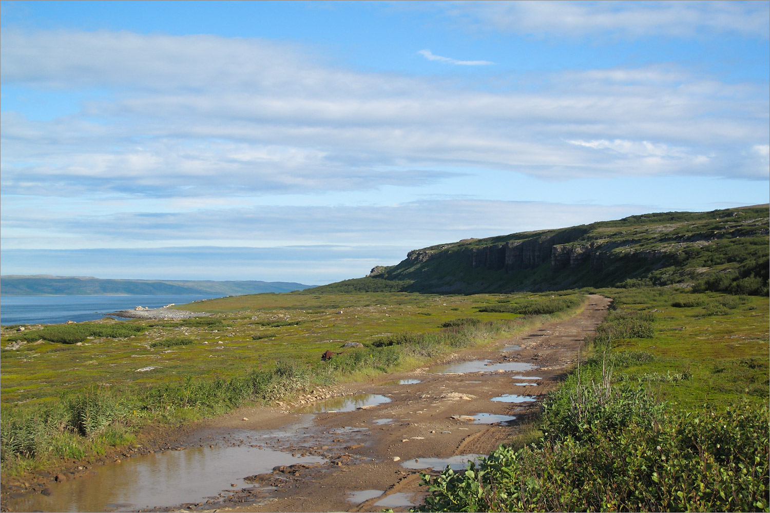 Мыс Земляной, image of landscape/habitat.