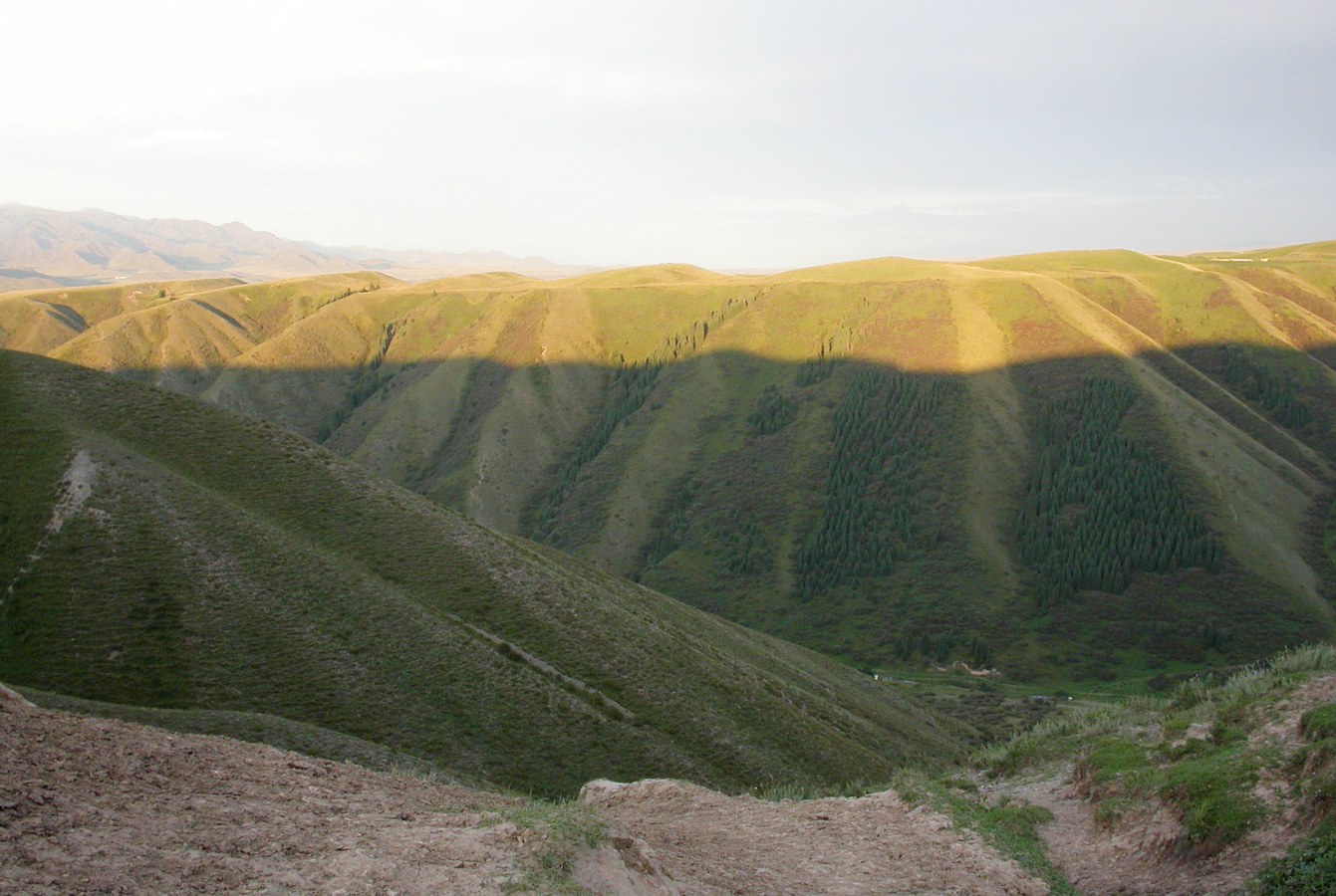 Шет-Мерке, изображение ландшафта.