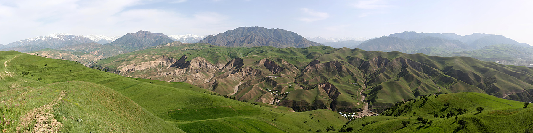 Северные холмы, изображение ландшафта.