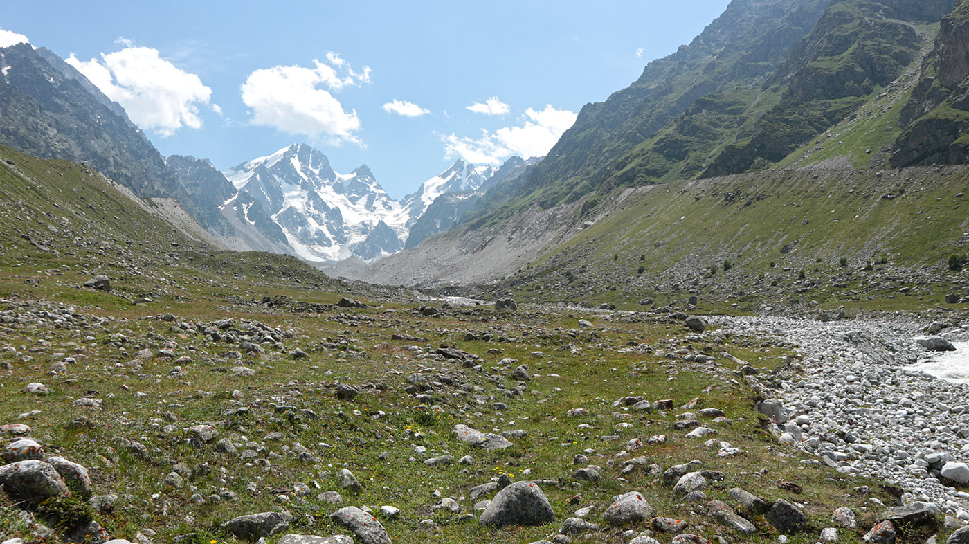 Ледник Псыгансу, image of landscape/habitat.