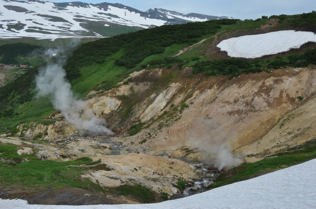 Вулкан Мутновский, image of landscape/habitat.