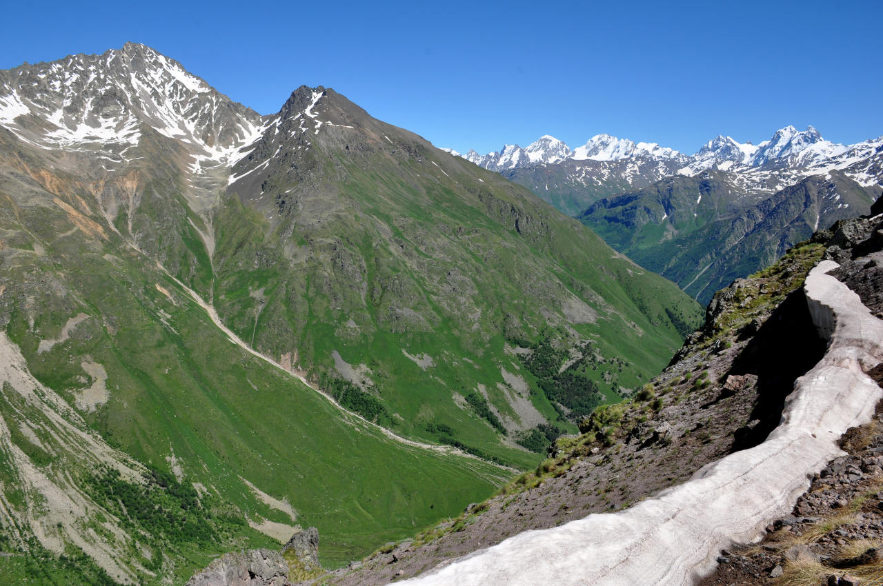 Пик Терскол, image of landscape/habitat.