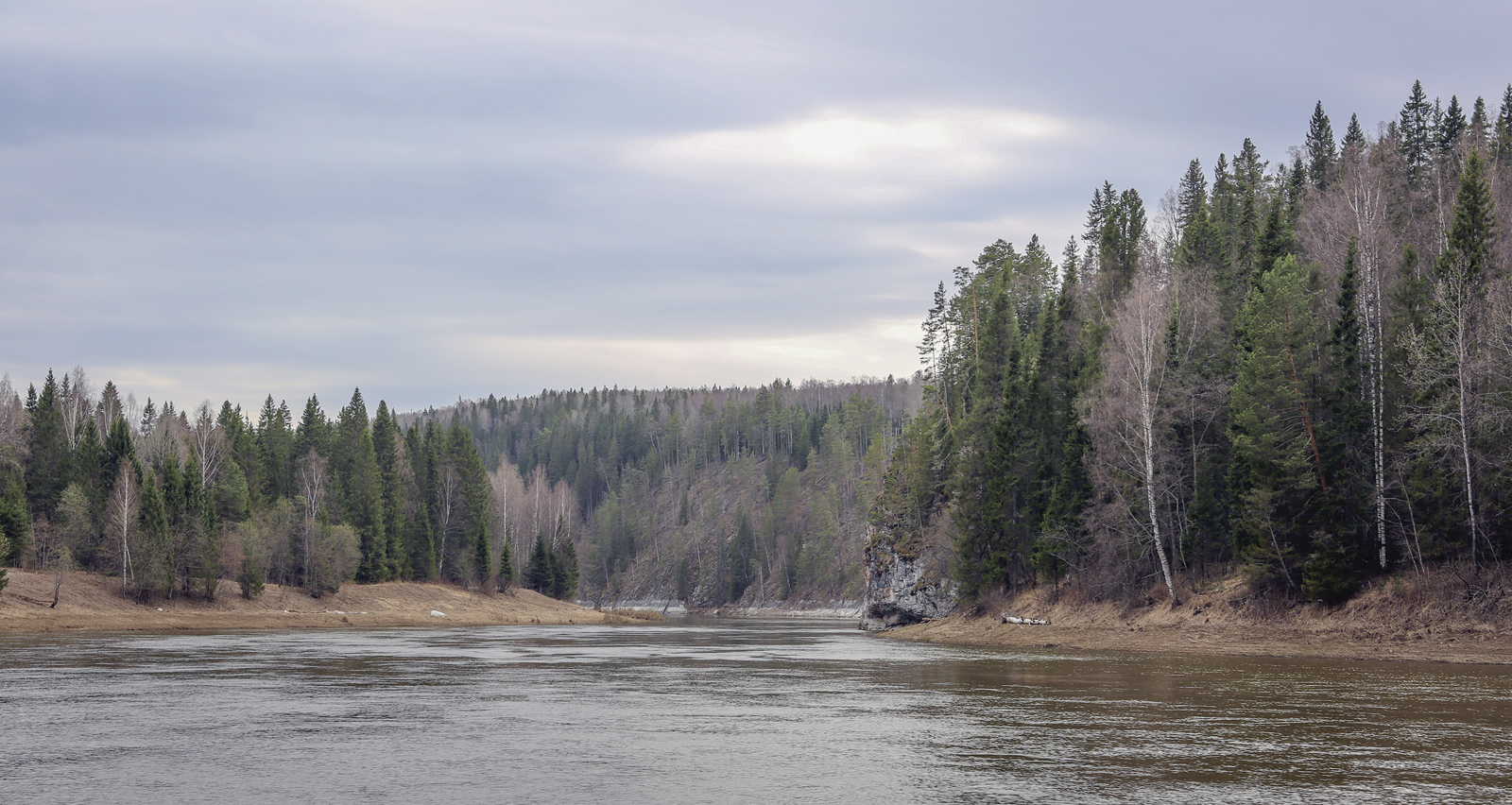 Камень Дужной и его окрестности, image of landscape/habitat.