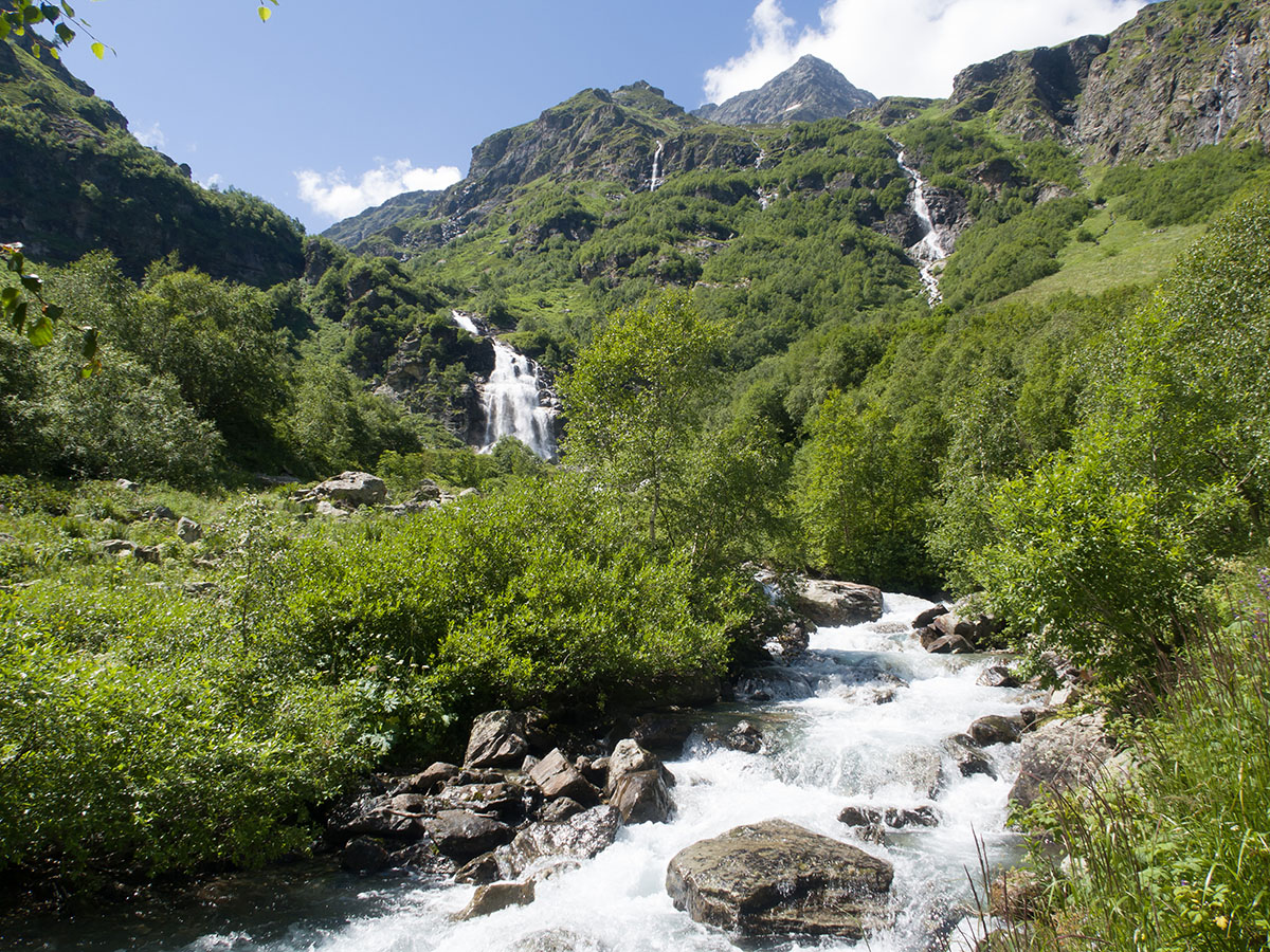 Большой Имеретинский водопад, image of landscape/habitat.