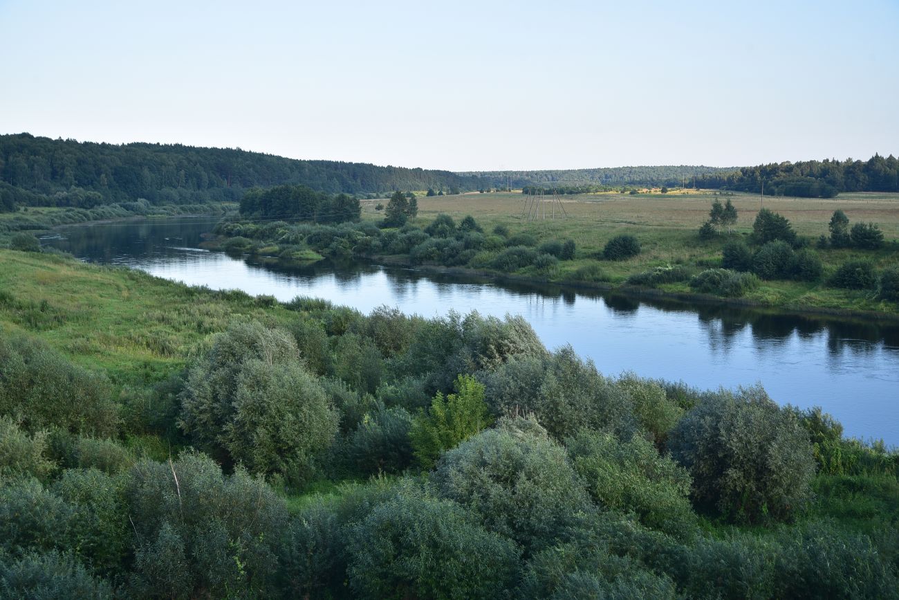 Окрестности деревни Колыхманово, изображение ландшафта.