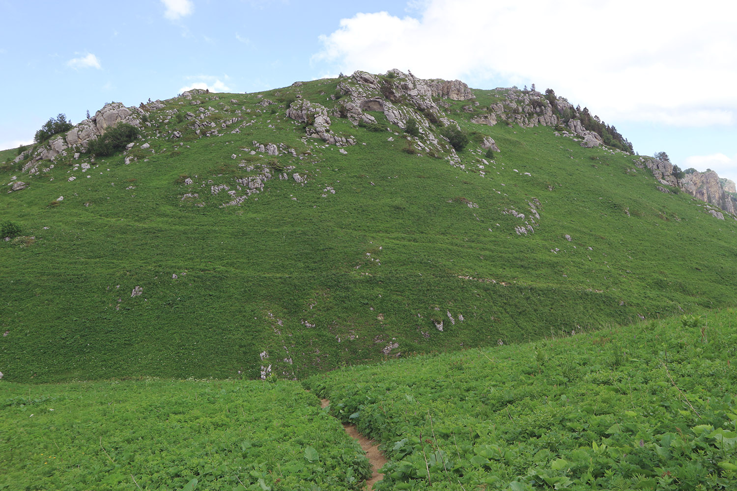 Инструкторская щель, image of landscape/habitat.