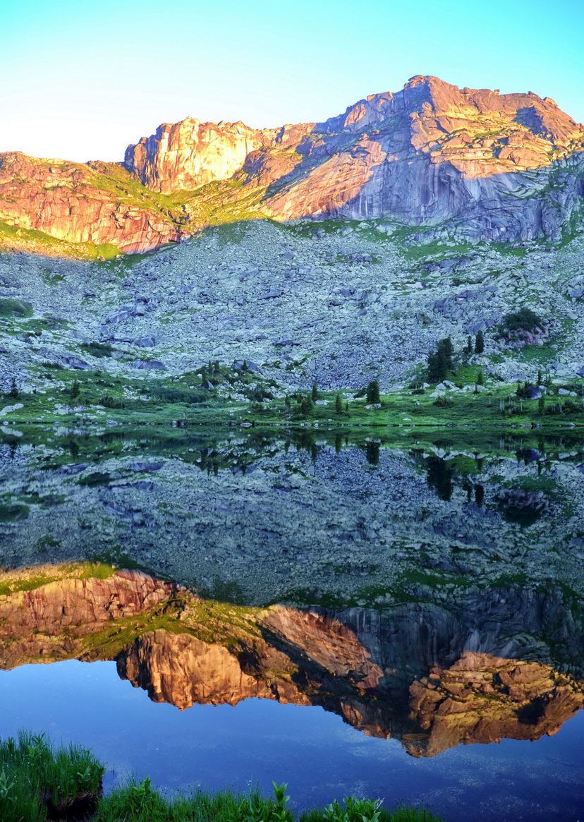 Ергаки, image of landscape/habitat.