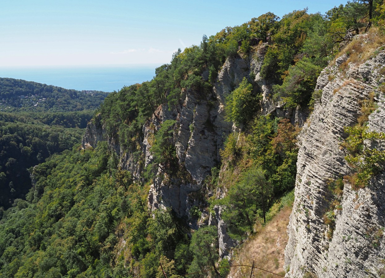 Орлиные скалы (Сочи), image of landscape/habitat.