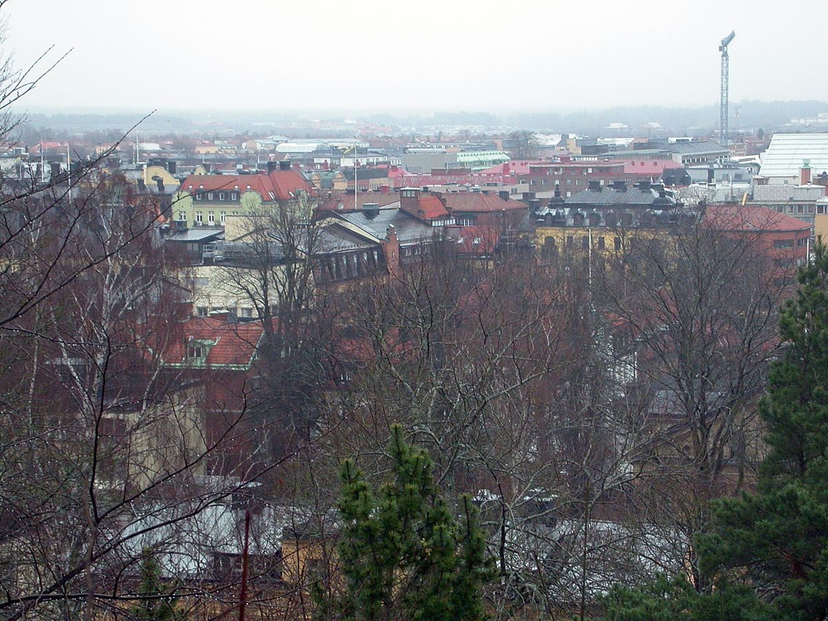 Центр Уппсалы, image of landscape/habitat.