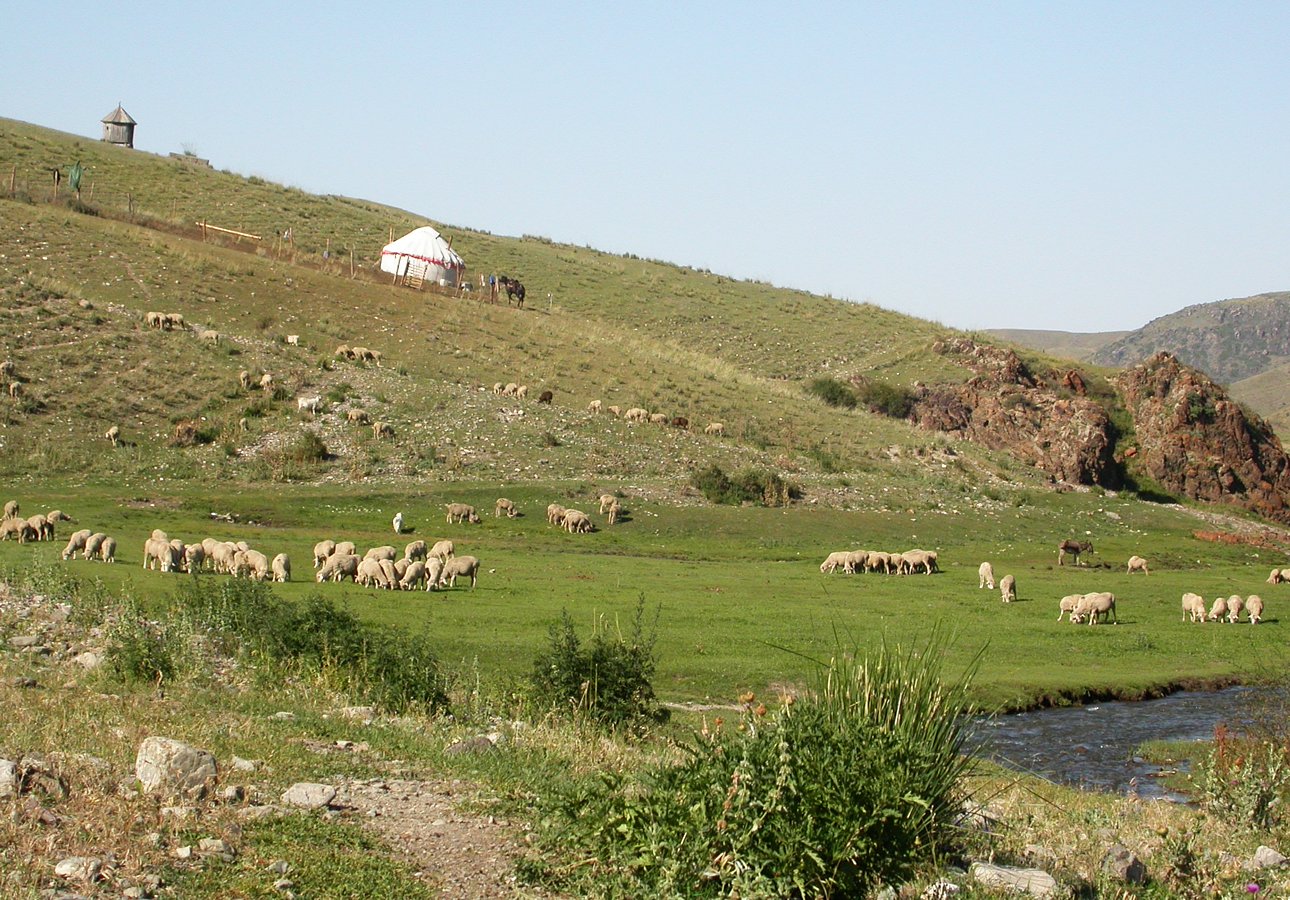 Шет-Мерке, изображение ландшафта.