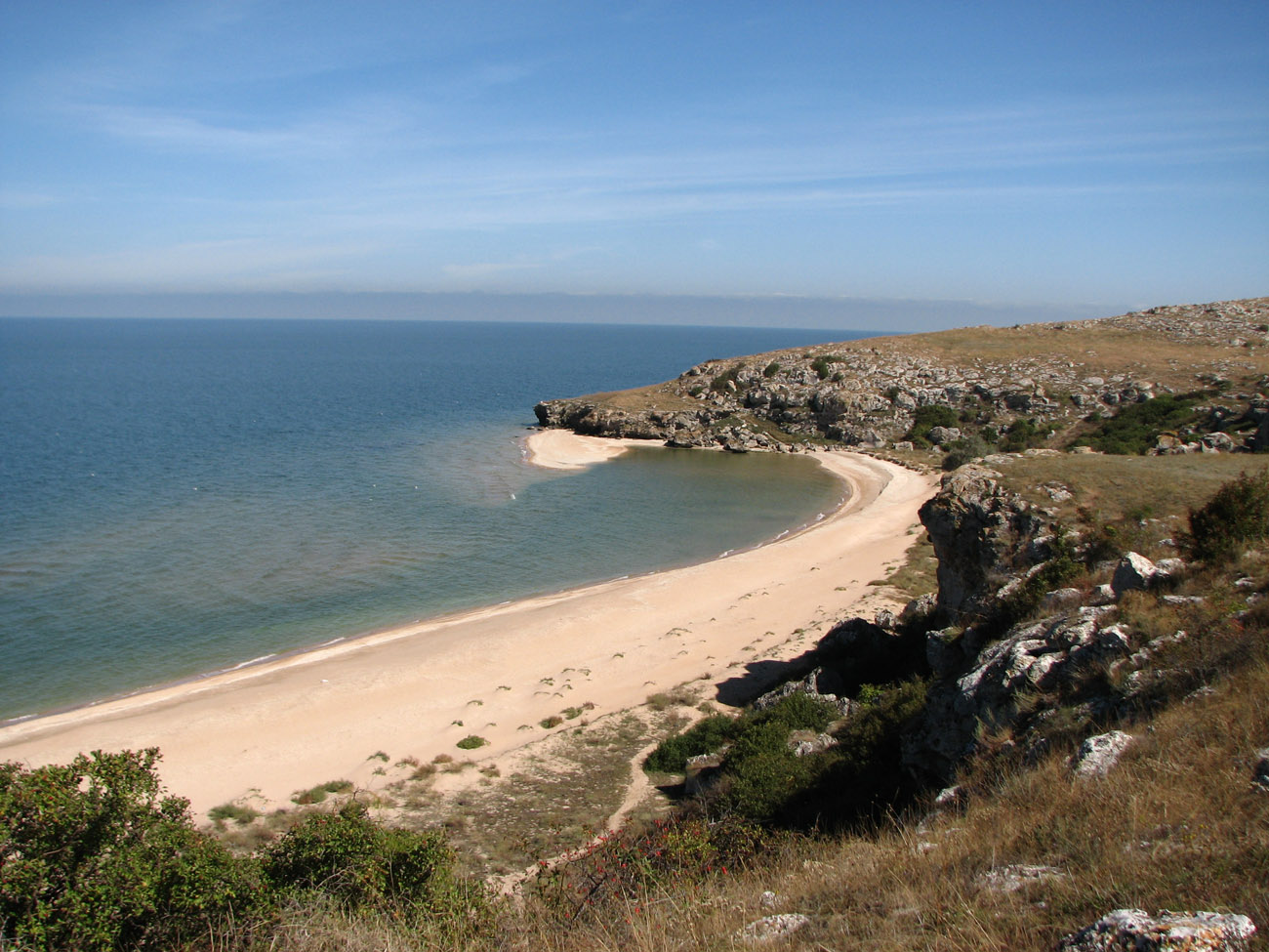 Караларская степь, image of landscape/habitat.