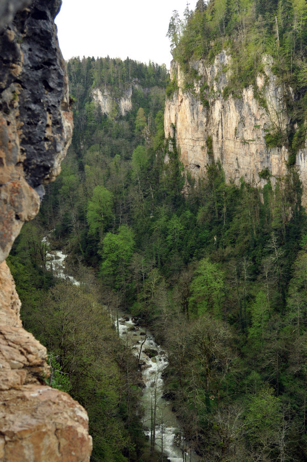 Курджипское ущелье, image of landscape/habitat.
