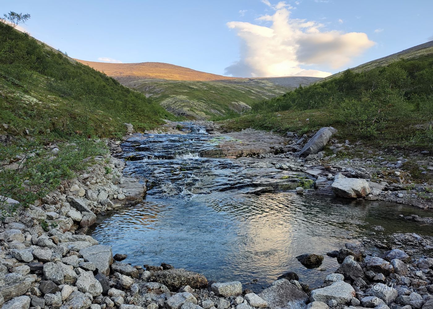 Ручей Маннепахкуай, image of landscape/habitat.