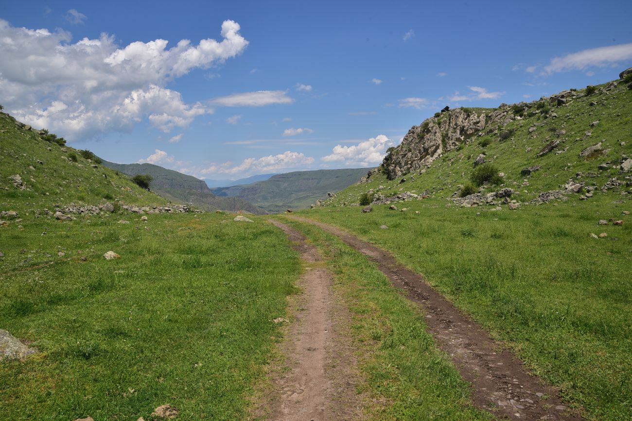 Водопад Чанчкери, изображение ландшафта.
