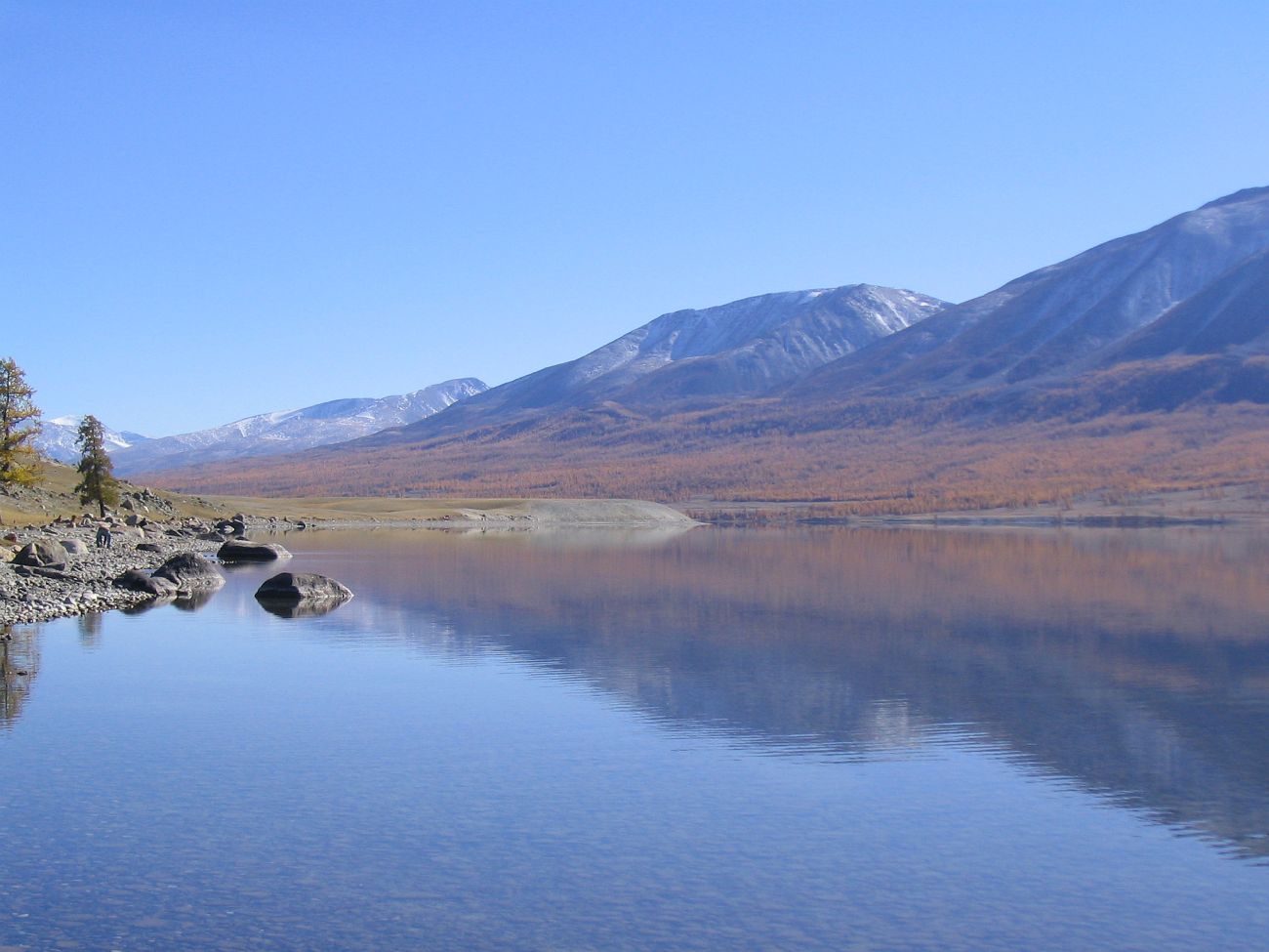 Озеро Хотон-Нур, image of landscape/habitat.