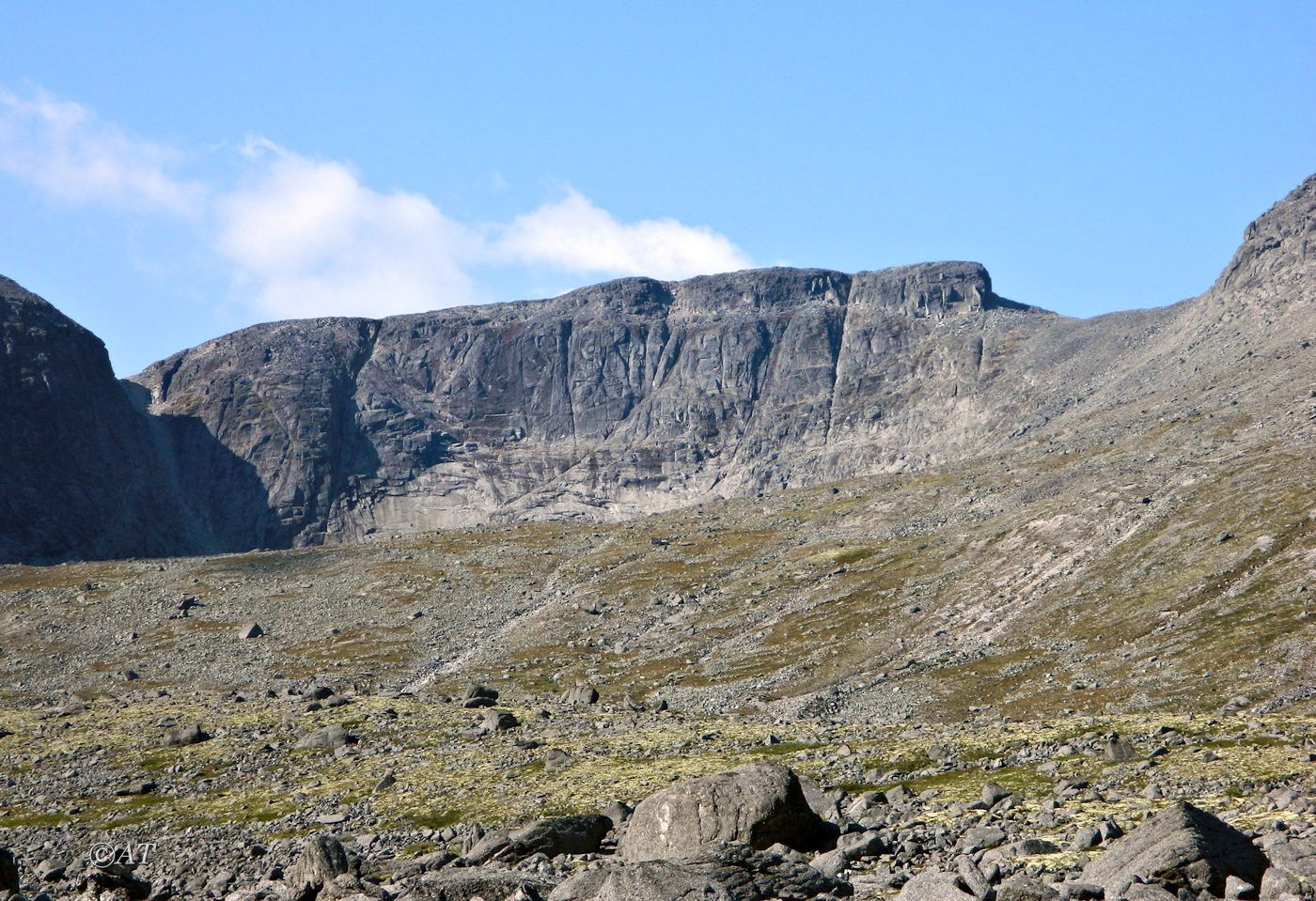 Верховья руч. Петрелиуса, image of landscape/habitat.