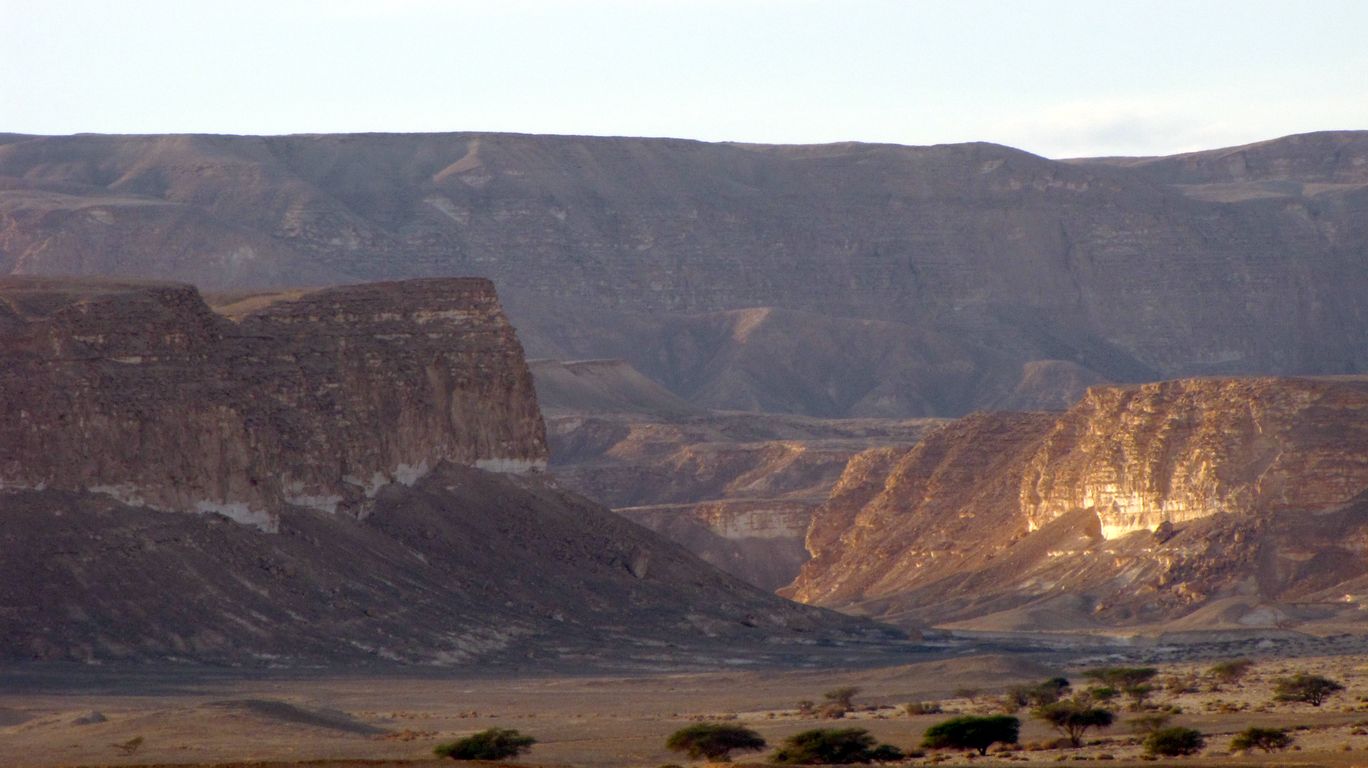 Эмек Арава, image of landscape/habitat.