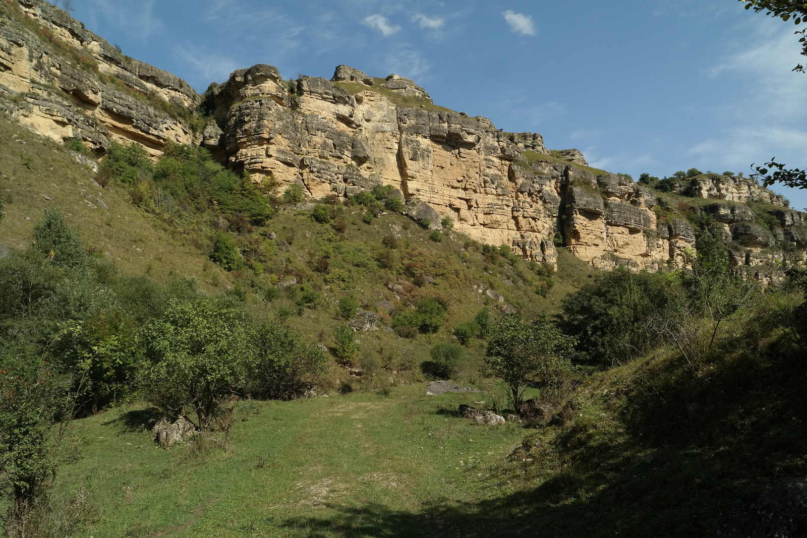 Берёзовское ущелье, изображение ландшафта.