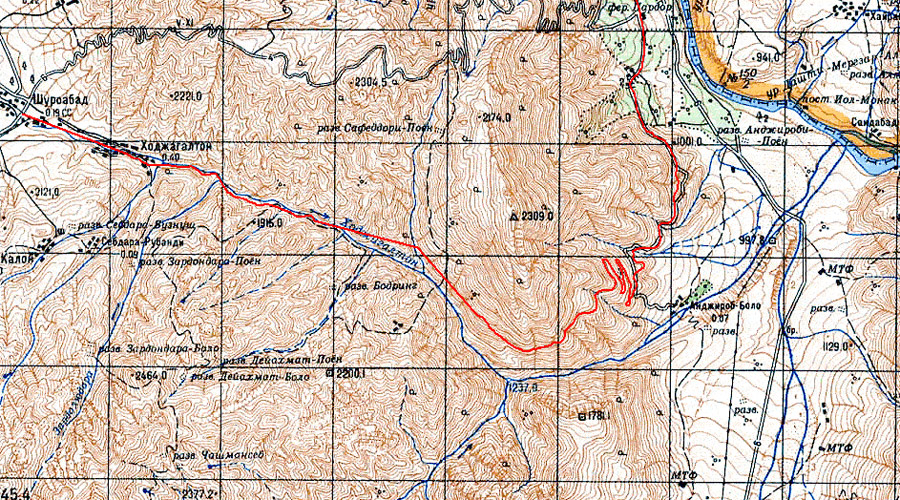 Ущелье Ходжигалтон, image of landscape/habitat.