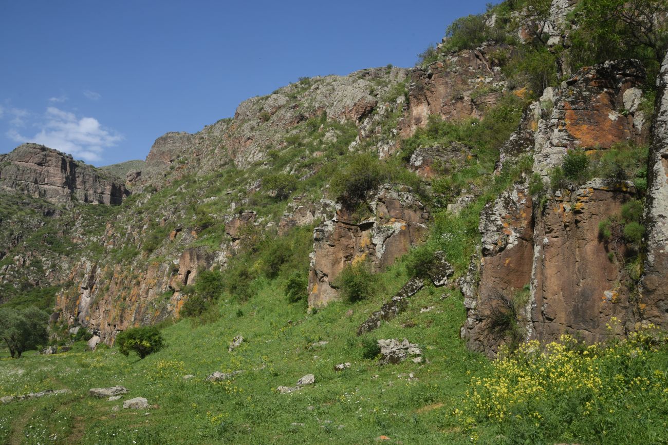 Урочище Тавкветула, изображение ландшафта.