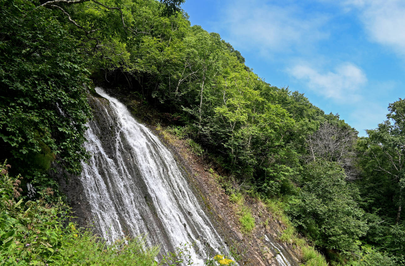 Клоковский водопад, изображение ландшафта.