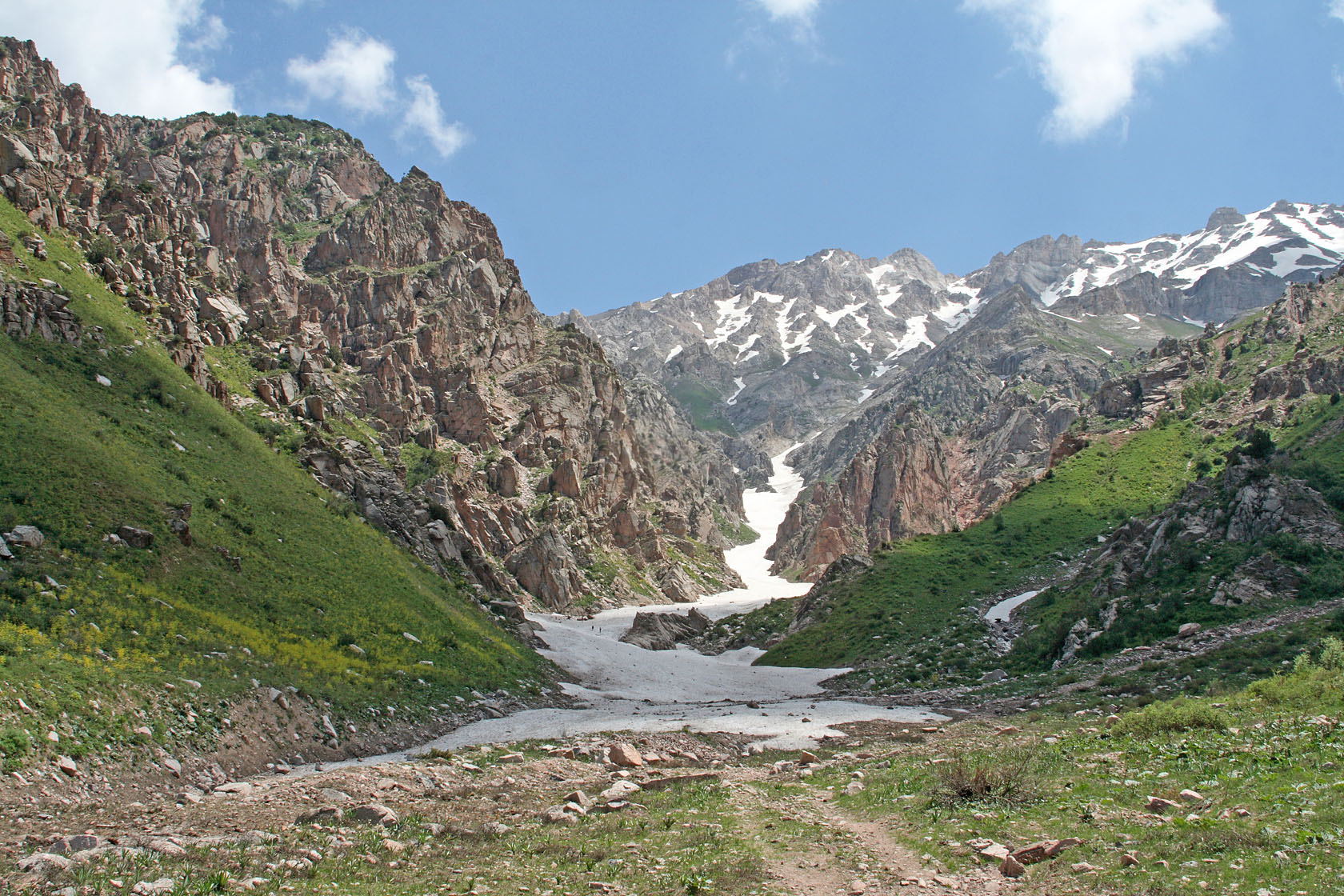 Ущелье Аксая, image of landscape/habitat.