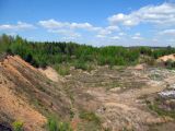 Песчаный карьер, image of landscape/habitat.