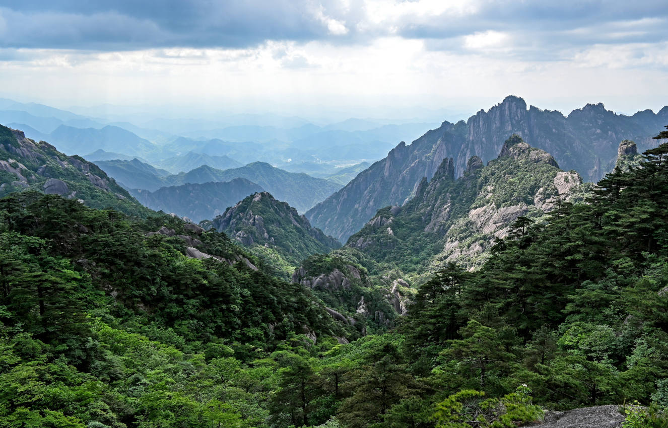 Национальный парк "Хуаншань", image of landscape/habitat.