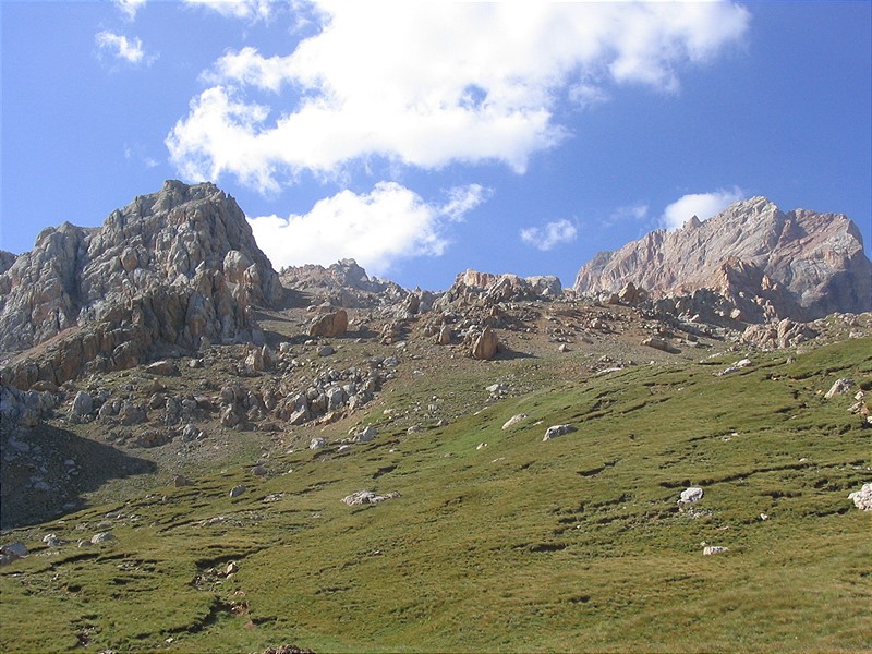 Гора Шалбуздаг, image of landscape/habitat.