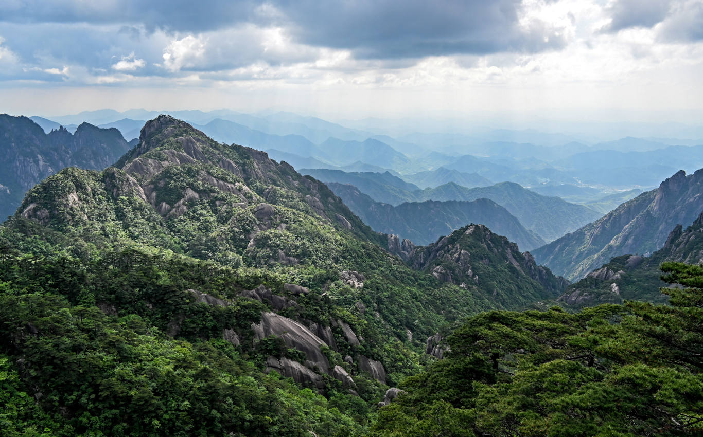 Национальный парк "Хуаншань", image of landscape/habitat.