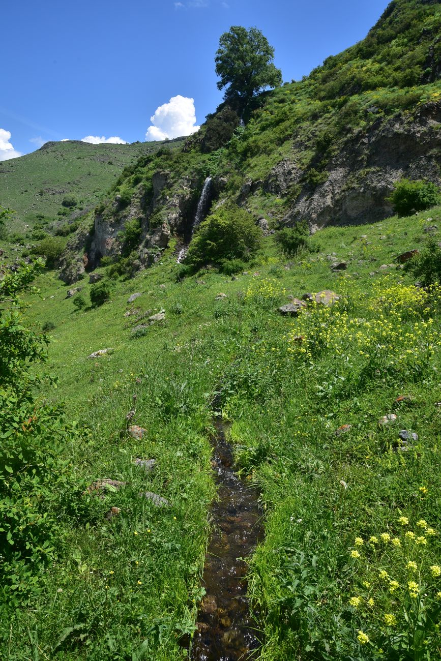 Водопад Чанчкери, изображение ландшафта.